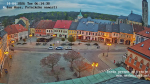 Město Kutná Hora - Palackého náměstí - 14.4.2026 v 06:15 Město Kutná Hora - Palackého náměstí - 14.4.2026 v 06:15
