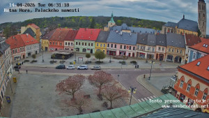 Město Kutná Hora - Palackého náměstí - 14.4.2026 v 06:31 Město Kutná Hora - Palackého náměstí - 14.4.2026 v 06:31