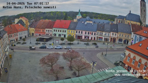 Město Kutná Hora - Palackého náměstí - 14.4.2026 v 07:01 Město Kutná Hora - Palackého náměstí - 14.4.2026 v 07:01