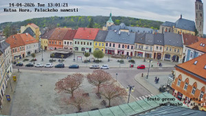 Město Kutná Hora - Palackého náměstí - 14.4.2026 v 13:01 Město Kutná Hora - Palackého náměstí - 14.4.2026 v 13:01