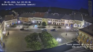 Město Kutná Hora - Palackého náměstí - 30.5.2026 v 03:45