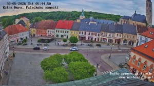 Město Kutná Hora - Palackého náměstí - 30.5.2026 v 05:45