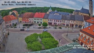 Město Kutná Hora - Palackého náměstí - 30.5.2026 v 06:01
