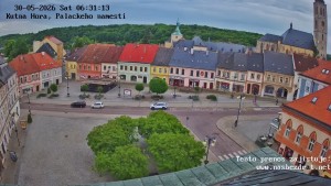 Město Kutná Hora - Palackého náměstí - 30.5.2026 v 06:31