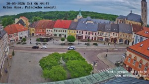Město Kutná Hora - Palackého náměstí - 30.5.2026 v 06:45
