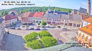 Město Kutná Hora - Palackého náměstí - 30.5.2026 v 08:01