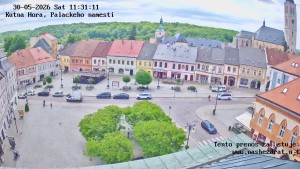 Město Kutná Hora - Palackého náměstí - 30.5.2026 v 11:31