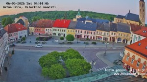 Město Kutná Hora - Palackého náměstí - 6.6.2026 v 04:45