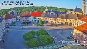 Město Kutná Hora - Palackého náměstí - 6.6.2026 v 05:45