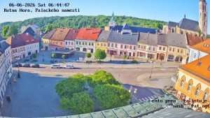 Město Kutná Hora - Palackého náměstí - 6.6.2026 v 06:45