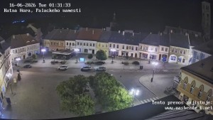 Město Kutná Hora - Palackého náměstí - 16.6.2026 v 01:31 Město Kutná Hora - Palackého náměstí - 16.6.2026 v 01:31