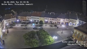 Město Kutná Hora - Palackého náměstí - 16.6.2026 v 01:45 Město Kutná Hora - Palackého náměstí - 16.6.2026 v 01:45