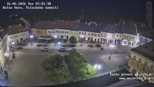 Město Kutná Hora - Palackého náměstí - 16.6.2026 v 03:01 Město Kutná Hora - Palackého náměstí - 16.6.2026 v 03:01