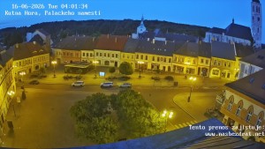 Město Kutná Hora - Palackého náměstí - 16.6.2026 v 04:01 Město Kutná Hora - Palackého náměstí - 16.6.2026 v 04:01