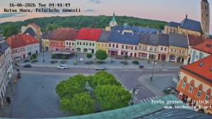 Město Kutná Hora - Palackého náměstí - 16.6.2026 v 04:45 Město Kutná Hora - Palackého náměstí - 16.6.2026 v 04:45