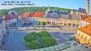 Město Kutná Hora - Palackého náměstí - 16.6.2026 v 06:15 Město Kutná Hora - Palackého náměstí - 16.6.2026 v 06:15