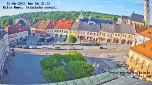 Město Kutná Hora - Palackého náměstí - 16.6.2026 v 06:31 Město Kutná Hora - Palackého náměstí - 16.6.2026 v 06:31