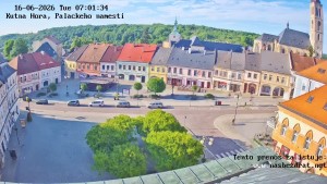 Město Kutná Hora - Palackého náměstí - 16.6.2026 v 07:01 Město Kutná Hora - Palackého náměstí - 16.6.2026 v 07:01