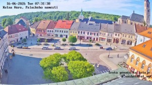 Město Kutná Hora - Palackého náměstí - 16.6.2026 v 07:31 Město Kutná Hora - Palackého náměstí - 16.6.2026 v 07:31