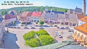 Město Kutná Hora - Palackého náměstí - 16.6.2026 v 08:31 Město Kutná Hora - Palackého náměstí - 16.6.2026 v 08:31