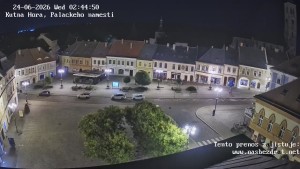 Miasto Kutná Hora - Palackiego plac - 24.6.2026 v 02:45 Miasto Kutná Hora - Palackiego plac - 24.6.2026 v 02:45
