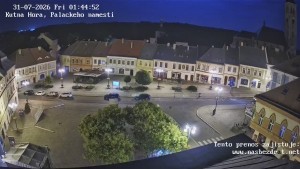 Město Kutná Hora - Palackého náměstí - 31.7.2026 v 01:45 Město Kutná Hora - Palackého náměstí - 31.7.2026 v 01:45