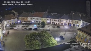 Miasto Kutná Hora - Palackiego plac - 8.8.2026 v 00:45 Miasto Kutná Hora - Palackiego plac - 8.8.2026 v 00:45
