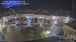 Město Kutná Hora - Palackého náměstí - 14.9.2026 v 04:45