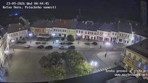 Miasto Kutná Hora - Palackiego plac - 23.9.2026 v 00:45 Miasto Kutná Hora - Palackiego plac - 23.9.2026 v 00:45