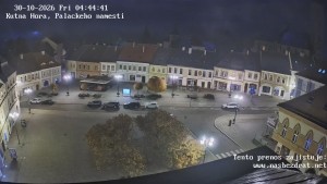 Town of Kutná Hora - Palacký Square - 30.10.2026 v 04:45 Town of Kutná Hora - Palacký Square - 30.10.2026 v 04:45