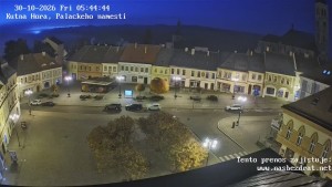 Town of Kutná Hora - Palacký Square - 30.10.2026 v 05:45 Town of Kutná Hora - Palacký Square - 30.10.2026 v 05:45