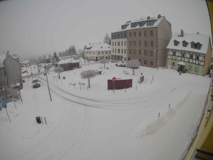 Město Abertamy - Náměstí Míru - 21.2.2026 v 07:45