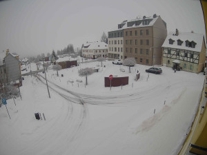 Město Abertamy - Náměstí Míru - 21.2.2026 v 08:01