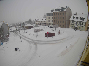 Město Abertamy - Náměstí Míru - 21.2.2026 v 08:45