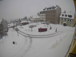 Město Abertamy - Náměstí Míru - 21.2.2026 v 09:01