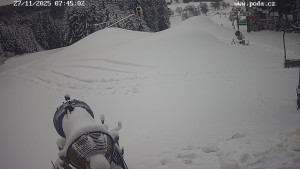 Ski snowpark Harusův kopec - Harusák - Sjezdovka - 27.11.2025 v 07:45 Ski snowpark Harusův kopec - Harusák - Sjezdovka - 27.11.2025 v 07:45
