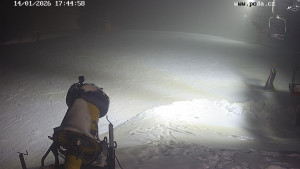 Ski snowpark Harusův kopec - Harusák - Sjezdovka - 14.1.2026 v 17:45