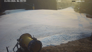 Ski snowpark Harusův kopec - Harusák - Sjezdovka - 11.3.2026 v 06:45