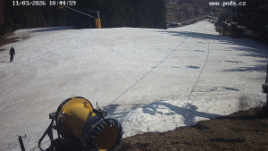 Ski snowpark Harusův kopec - Harusák - Sjezdovka - 11.3.2026 v 10:45