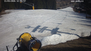 Ski snowpark Harusův kopec - Harusák - Sjezdovka - 11.3.2026 v 12:45