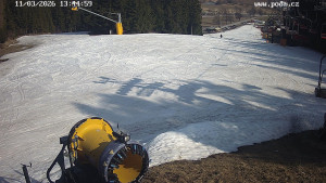Ski snowpark Harusův kopec - Harusák - Sjezdovka - 11.3.2026 v 13:45