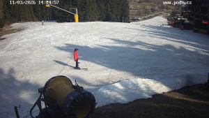 Ski snowpark Harusův kopec - Harusák - Sjezdovka - 11.3.2026 v 14:15