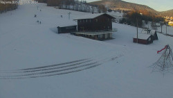 Lyžařská škola a dětské hřiště