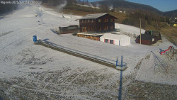 Lyžařská škola a dětské hřiště