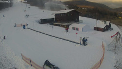 Lyžařská škola a dětské hřiště