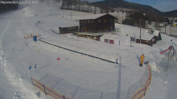 Lyžařská škola a dětské hřiště