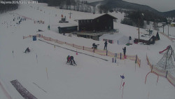 Lyžařská škola a dětské hřiště