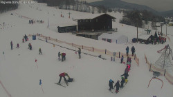 Lyžařská škola a dětské hřiště