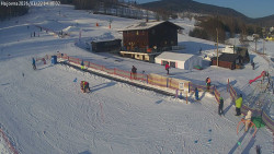 Lyžařská škola a dětské hřiště