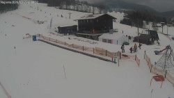 Lyžařská škola a dětské hřiště